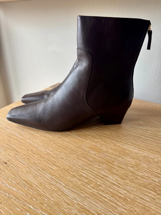 NWT! MADEWELL Women’s The Lexie Ankle Boot Turkish Coffee Leather Size 9 no box! - Picture 14 of 16